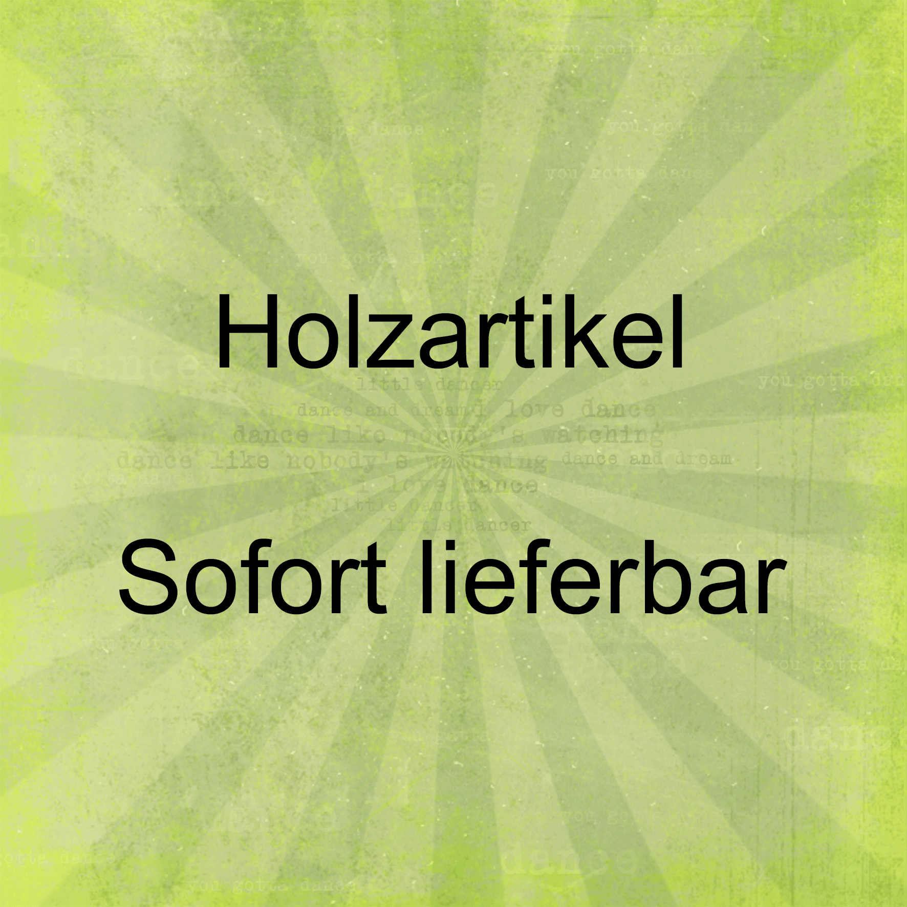 Holzartikel --Sofort lieferbar--